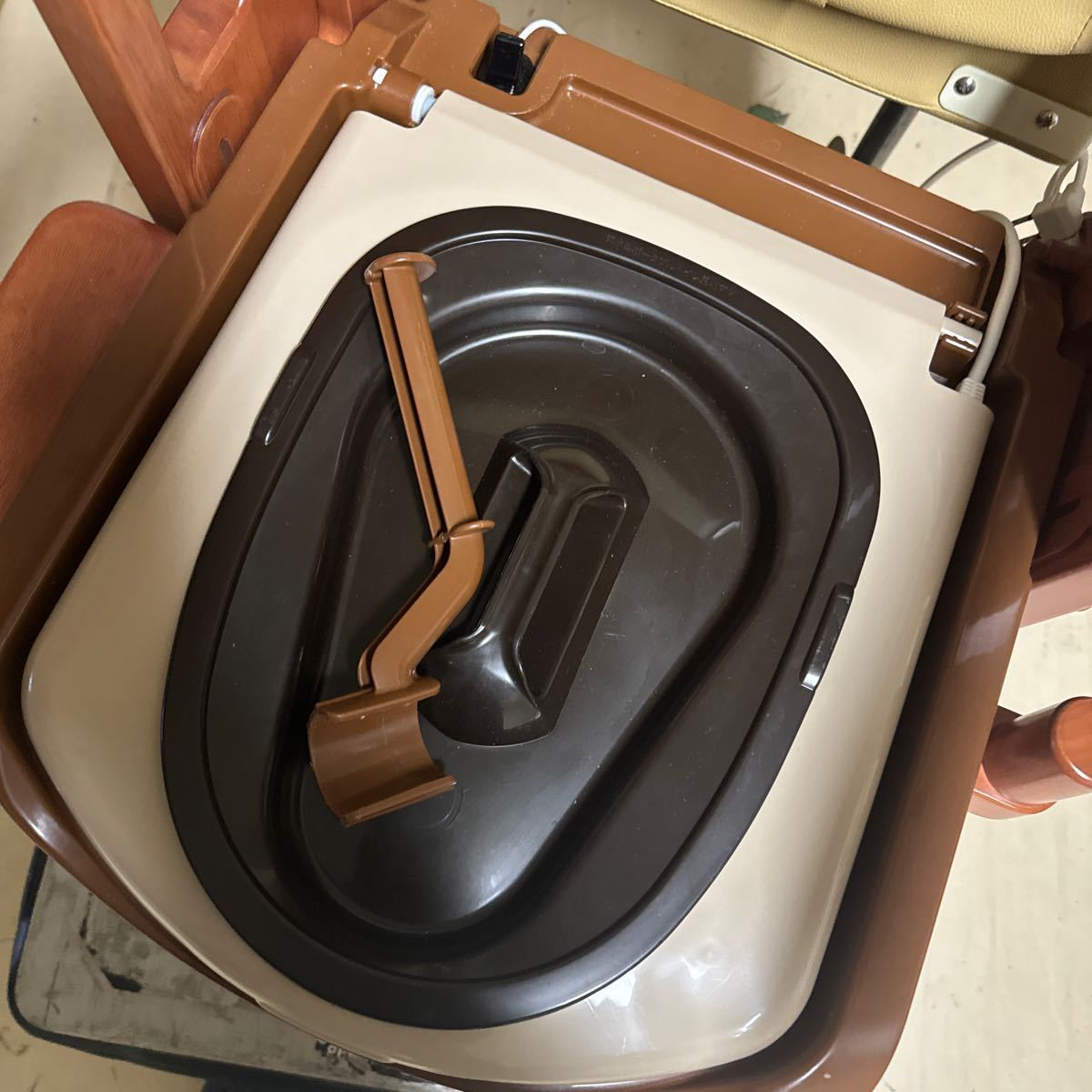 [ unused goods ] regular price approximately 13 ten thousand jpy! furniture style toilet select R splashes .. heating toilet seat * comfortable . smell cheap . nursing for toilet a long ..