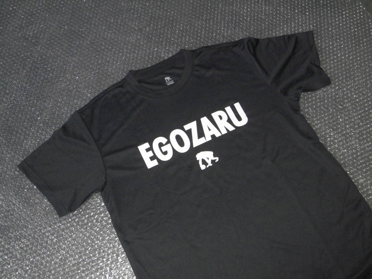 未使用 エゴザル Tシャツ Mサイズ ブラック 黒 バスケットボール バスケ EGOZARU_画像1