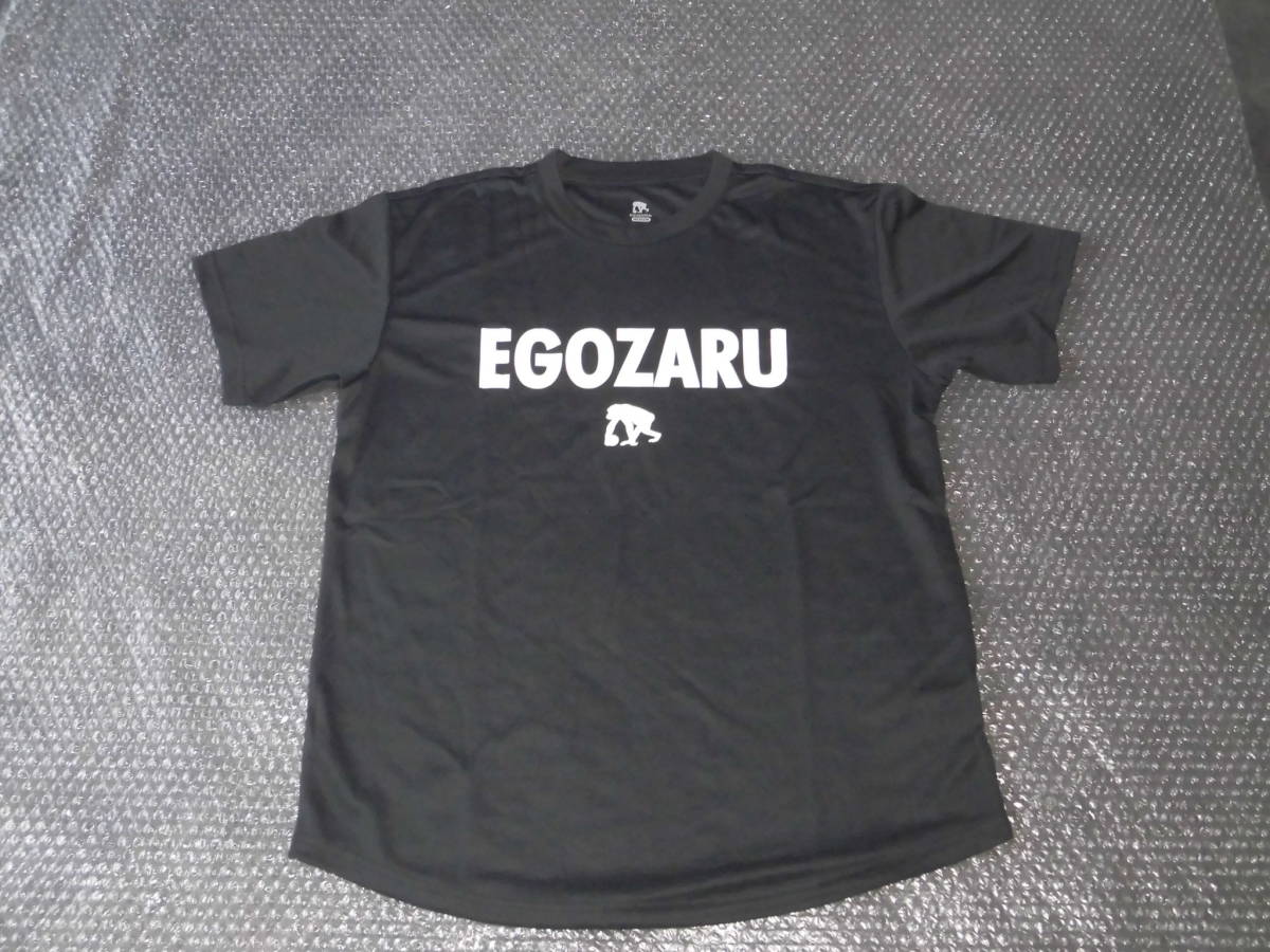 未使用 エゴザル Tシャツ Mサイズ ブラック 黒 バスケットボール バスケ EGOZARU_画像2