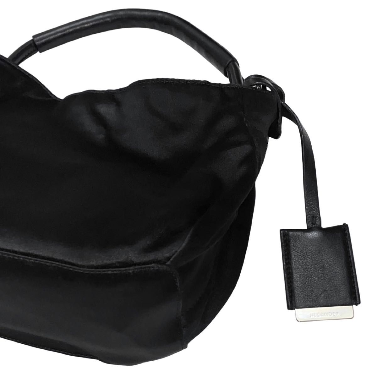 JIL SANDER ジル サンダー サテン レザー ハンド バッグ カバン JIL SANDER ジル サンダー サテン レザー ハンド バッグ カバン