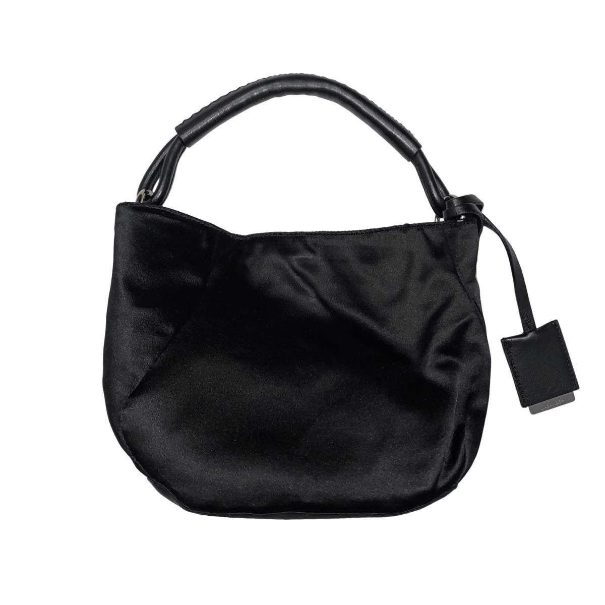 JIL SANDER ジル サンダー サテン レザー ハンド バッグ カバン JIL SANDER ジル サンダー サテン レザー ハンド バッグ カバン