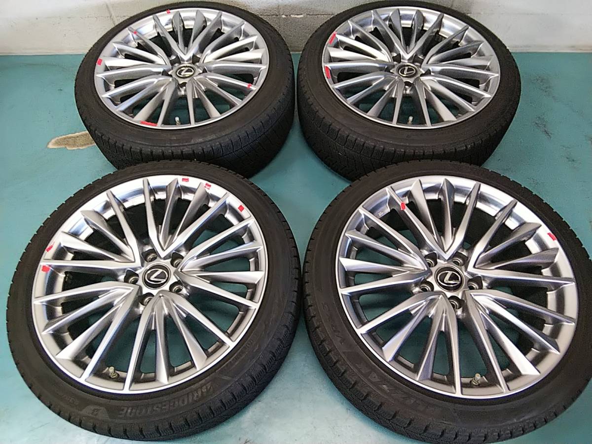 現行IS300純正ホイール・ ブリザックVRX3 235/40R19 4本セット_画像8