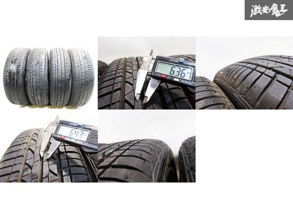 ●綺麗！ バリ山！ホンダ純正 ENKEI JG1 N-ONE 15インチ 4.5J +45 PCD 100 4穴 165/55R15 4本 JF1 JF2 N-BOX JH1 JH2 N-WGN 流用_画像9