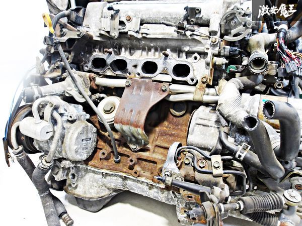 実動外し！＊トヨタ 純正 SW20 MR2 MR-2 Gリミテッド 3型 3S-GE NA エンジン 本体 ブロック カム ヘッド オイルパン ミッション MT セル付_画像5