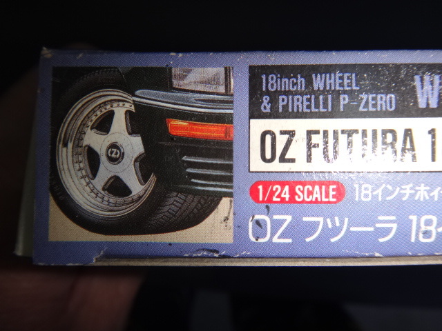 【送料無料】フジミ模型1/24 OZ フツーラ 18インチホイール OZ FUTURA 18inch WHEEL_画像3