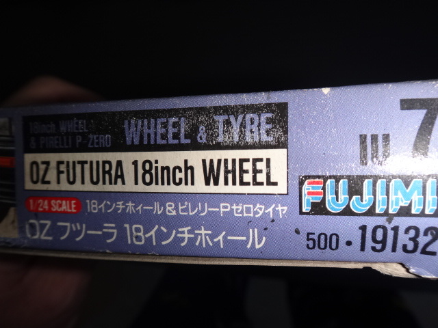 【送料無料】フジミ模型1/24 OZ フツーラ 18インチホイール OZ FUTURA 18inch WHEEL_画像4