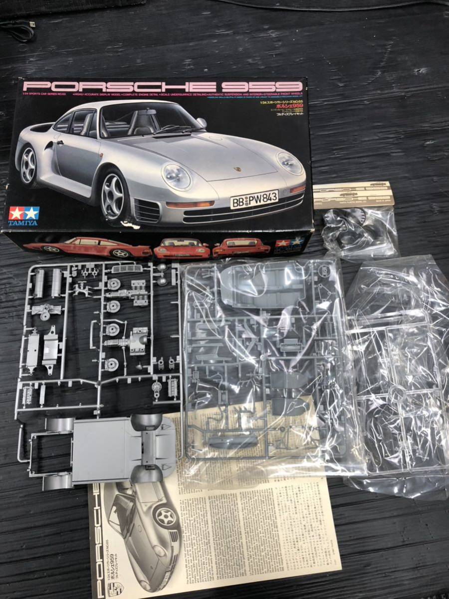 タミヤ プラモデル TAMIYA ポルシェ 959 ポルシェ911 CITROEN2CV ベネトンフォードB188 4個まとめ_画像3