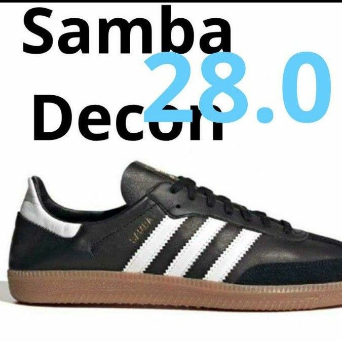 28 0㎝ adidas adidas SAMBA DECON ブラック サンバ｜Yahoo