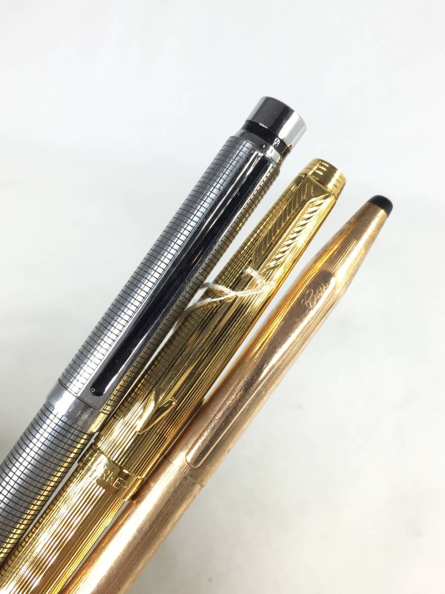 【AK-01】ジャンク品 ★1スタ★ 万年筆 ボールペン シャープペン 5点 まとめ売り CROSS/MONTBLANO/SAILOR/ZEBRA/PARKER 筆記用具 文房具_画像3