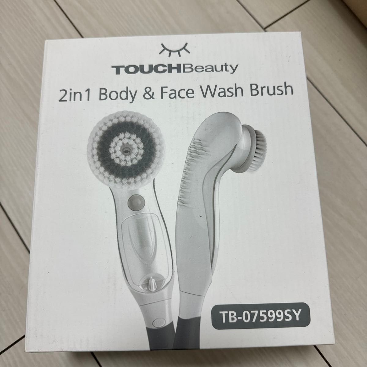 TOUCHBeauty 2in1 Body ＆ Face Wash Brush TB-07599SY新品未開封