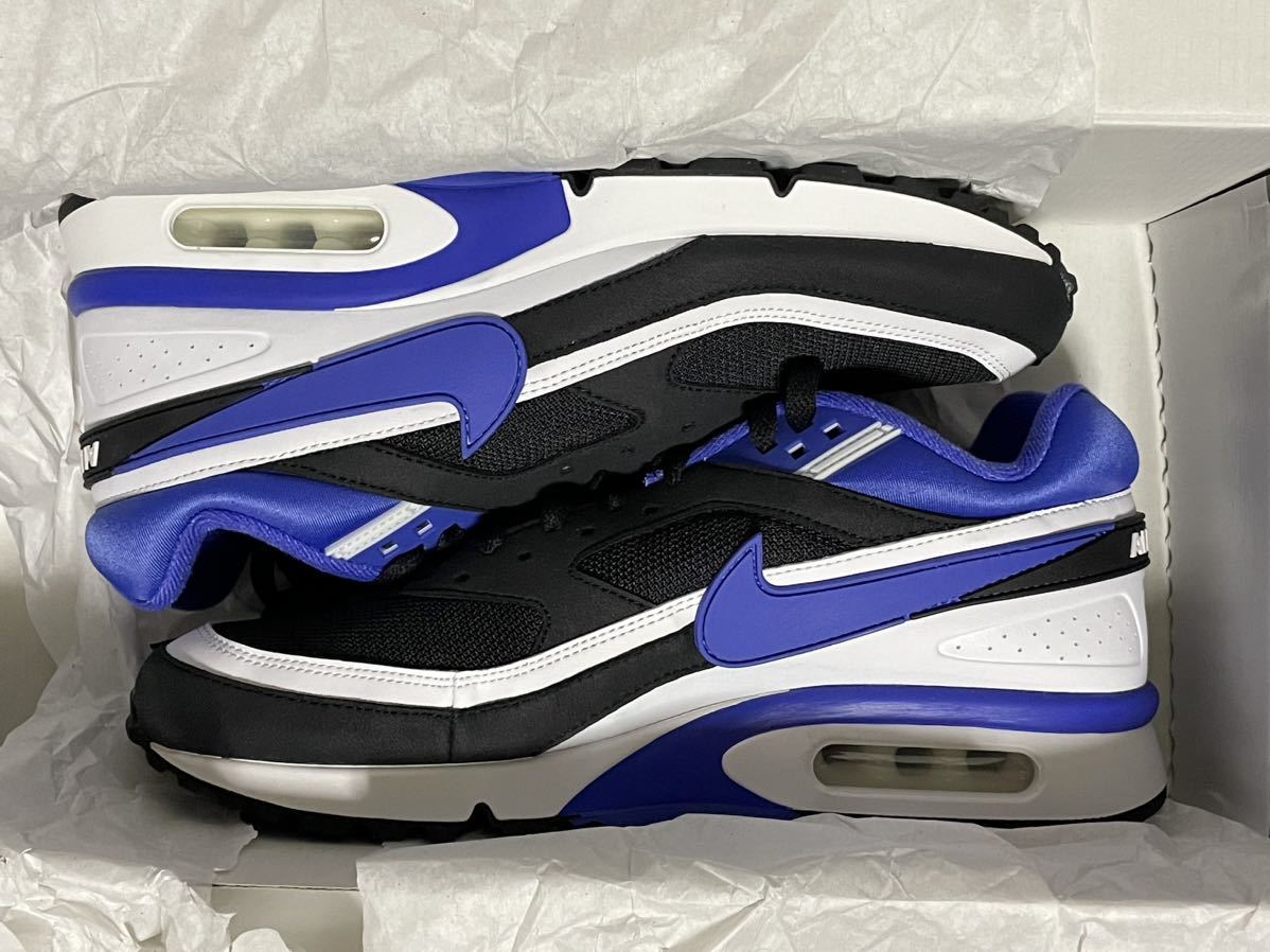 新品！NIKE AIR MAX BW OG (US10 , 28.0cm) BLACK/PERSIAN VIOLET-WHITE ペルシアン バイオレット ナイキ エアマックス DJ6124 001_画像7