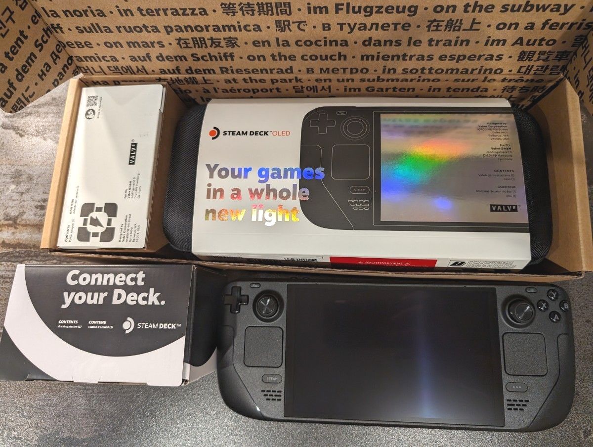 Steam Deck OLED 1TB + 純正ドッキングステーション付き|Yahoo Steam Deck OLED 1TB + 純正ドッキングステーション付き|Yahoo