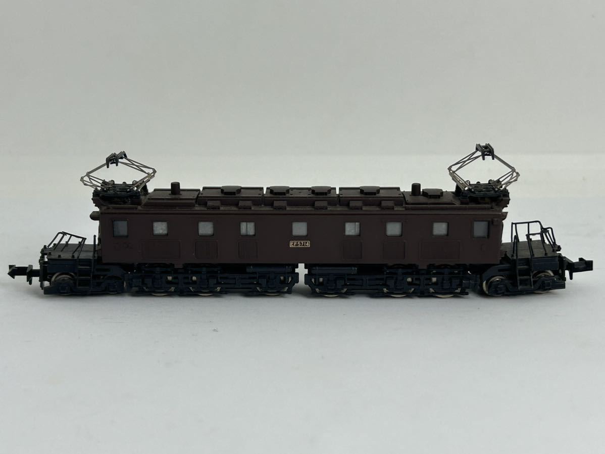 EF57-14 動作確認・ライト片側不点灯 KATO 3003(M) EF57 電気機関車 ジャンク〜_画像3