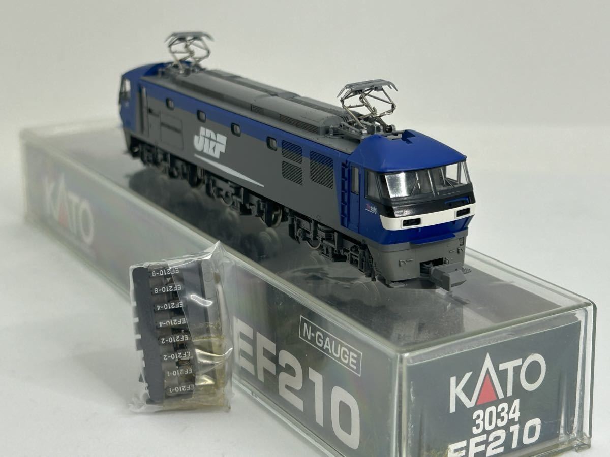 KATO 3034 Nゲージ EF210 電気機関車 動作確認・ライト点灯確認_画像1
