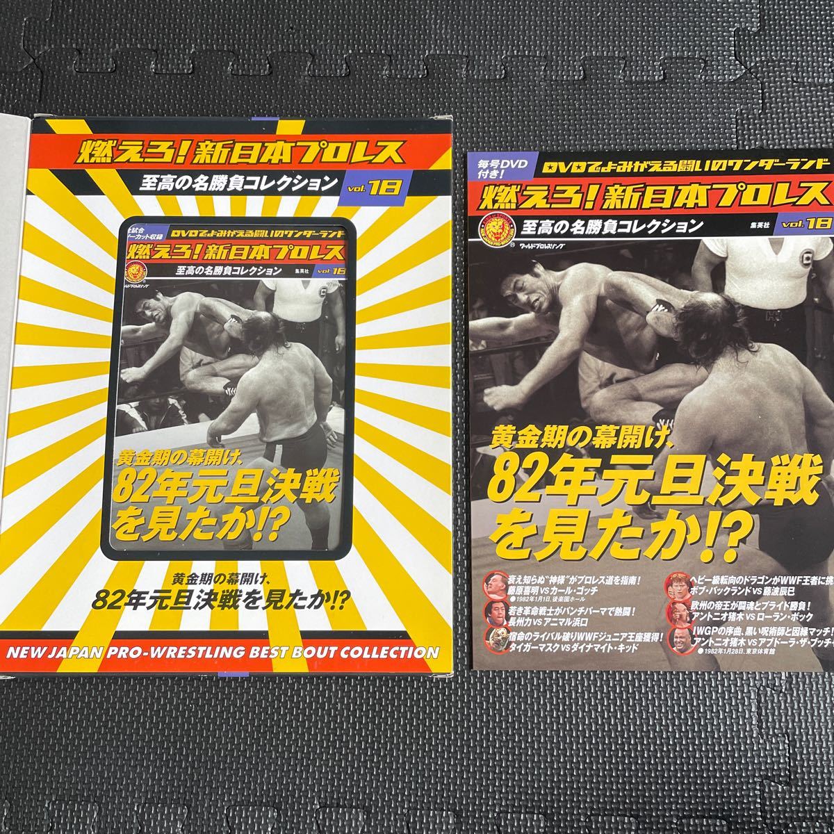 スポーツ雑誌 付録付) 燃えろ! 新日本プロレス全国版 18 DVD 冊子_画像3