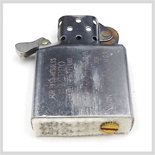 zippo ジッポー オイル ライター WIND PROOF MANUFACTURING BRADFORD 火種確認済★ 希少品 喫煙道具 アンティーク コレクション 22-0084-01_画像8