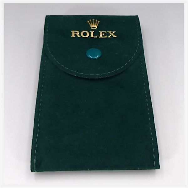 ロレックス 腕時計携帯用ポーチ ケース 袋 ノベルティ 希少品！★ ROLEX ストラップ ケース箱冊子タグ 腕時計スタンド ディスプレイ1614-a5_画像6