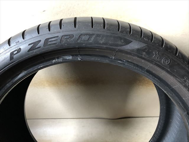 激安中古タイヤ　　255/35R19 96Y RFT ピレリ　P ZEO ☆　　20年製　　2本_画像7