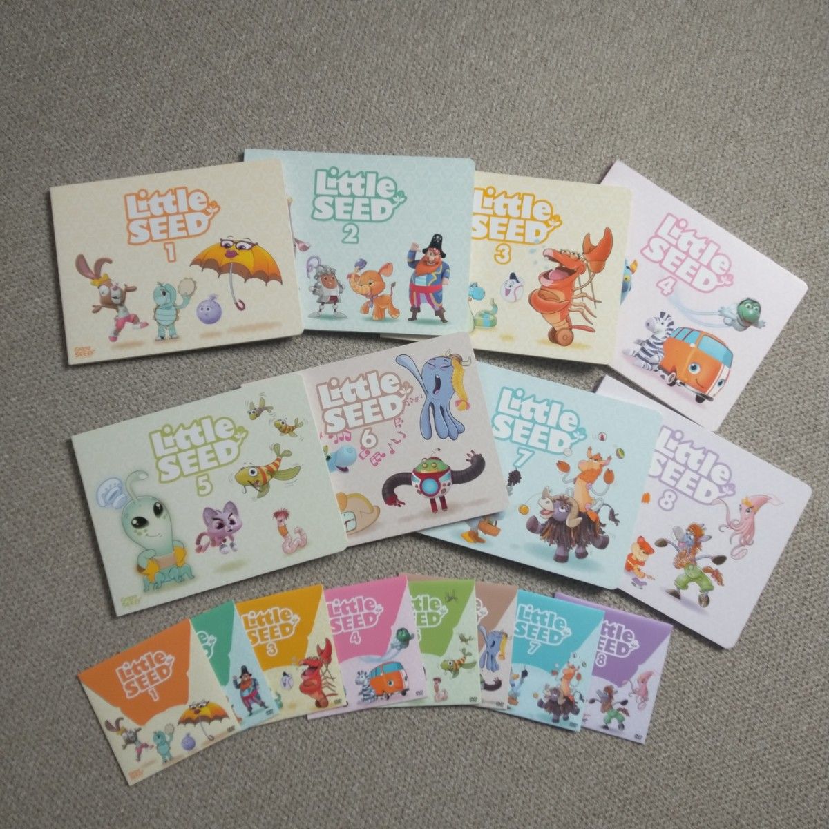 LittleSEED リトルシード 1~8 絵本&DVD 全8巻 フルセット 幼児 LittleSEED リトルシード 1~8 絵本&DVD 全8巻 フルセット 幼児