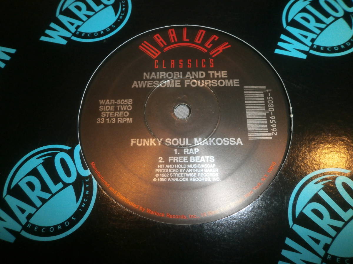  NAIROBI / FUNKY SOUL MAKOSSA / T-LA ROCK / IT'S YOURS /エレクトロ/ELECTRO/ARTHUR BAKER/RICK RUBIN_画像1