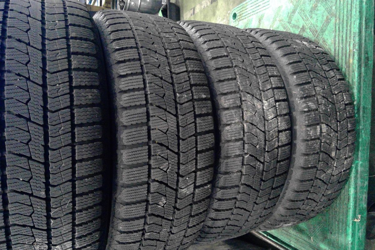 (H)2021年製造 MINI バリ山 冬用タイヤ スタッドレス 195/55R16 ミニ 純正 R55 アルミホイール16インチ 4本セット E[2307904]_画像8