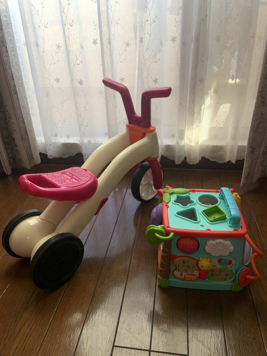 おもちゃ　キック　三輪車　自転車　室内用　知育_画像3