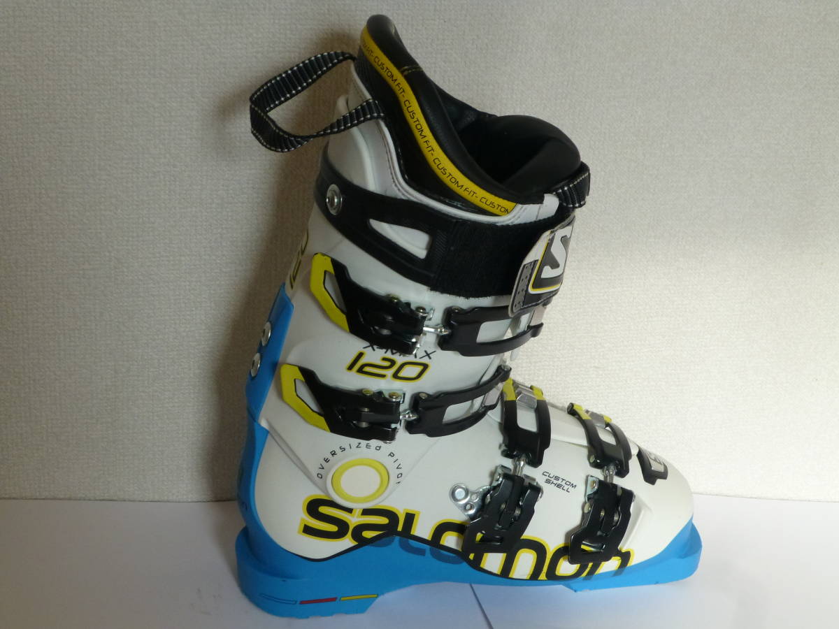 スキーブーツ★SALOMON★サロモン★X－MAX120★25.0ー25.5 cm★ソール295 mm★白／青★送料無料★USED_画像6