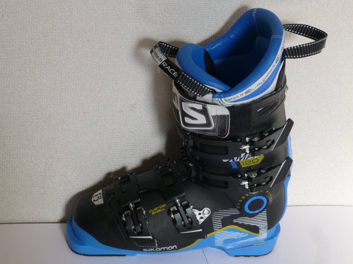 スキーブーツ★SALOMON★サロモン★X－MAX120★25.0/25.5 cm★ソール295 mm★黒／青★送料無料★USED_画像6