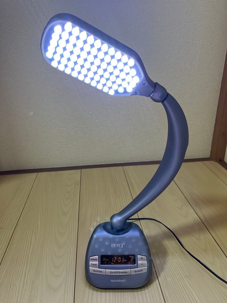 Nature Bright 光目覚まし PER3 卓上スタンド LED デスクライト