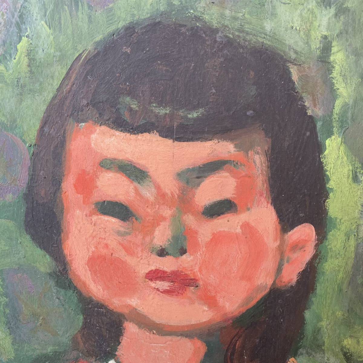 120 油絵、田沢八甲肉筆画、2号サイズ Yahoo!オークション - 田沢八甲 油絵 田澤八甲 青森県 F4号 少女