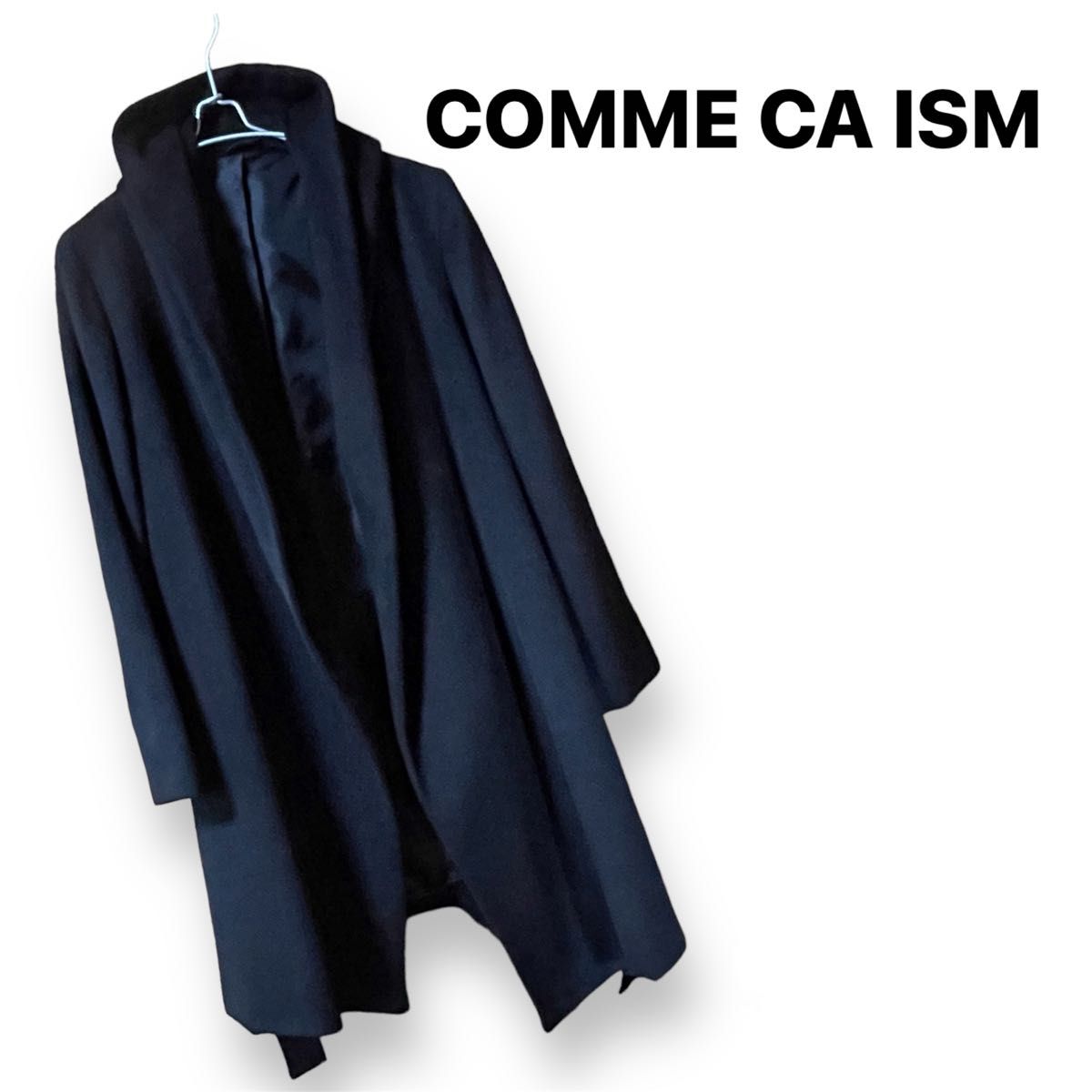 【COMME CA ISM】ロングコート フード