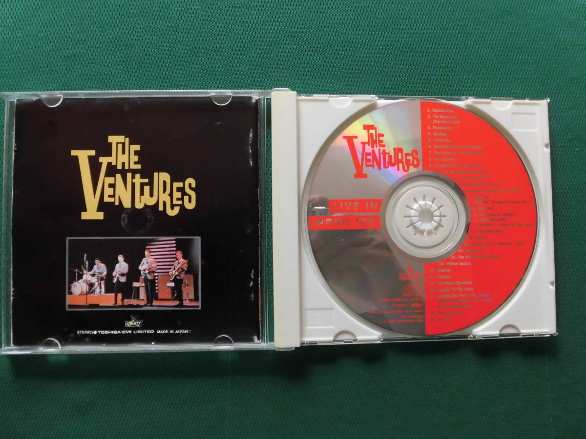 The Ventures Live In Japan '65 　1965年ベンチャーズの全盛期来日コンプリート実況録音盤　1995年CD国内盤_画像3