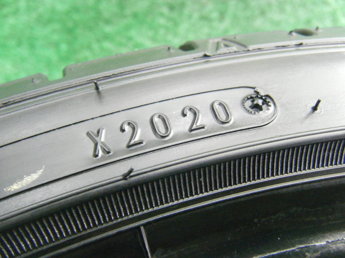 ◆FALKEN AZENIS FK510◆8-9分山 タイヤ 225/35R20【2本】バリ溝★2020年製★ゴムok★車検★高級★ファルケン★225-35-20 90Y XL★画像多数の画像9