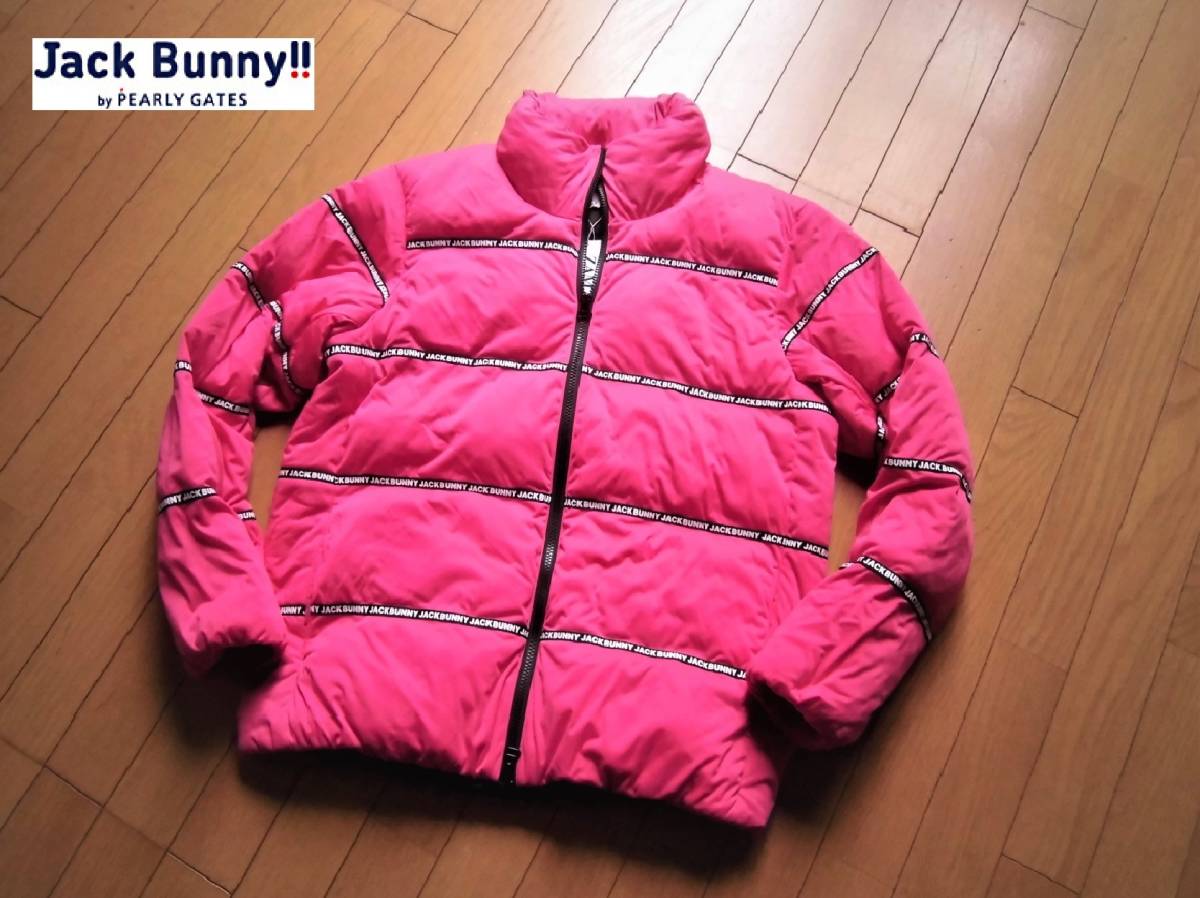 新品Jack Bunny byパーリーゲイツ○防風・保温/ZAMZA 中綿ロゴ 新品Jack Bunny byパーリーゲイツ○防風・保温/ZAMZA 中綿ロゴ