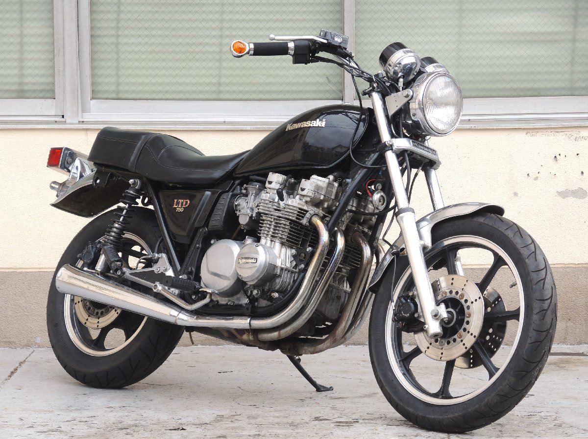 60【評価S】 Z750LTD 当時物 純正 ブレーキ フット ペダル KZ750H ツイン Z650LTD Z750FX KZ1000LTD_画像4