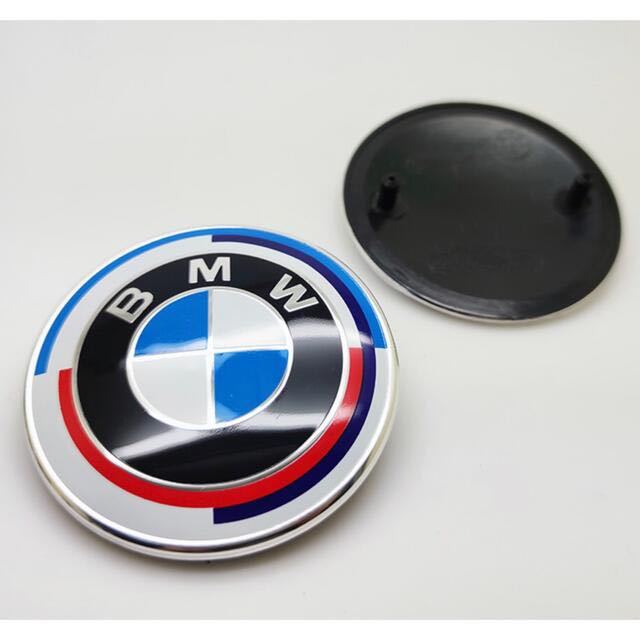BMW 50周年 M Classic ボンネット・トランク　エンブレム 74mm_画像6