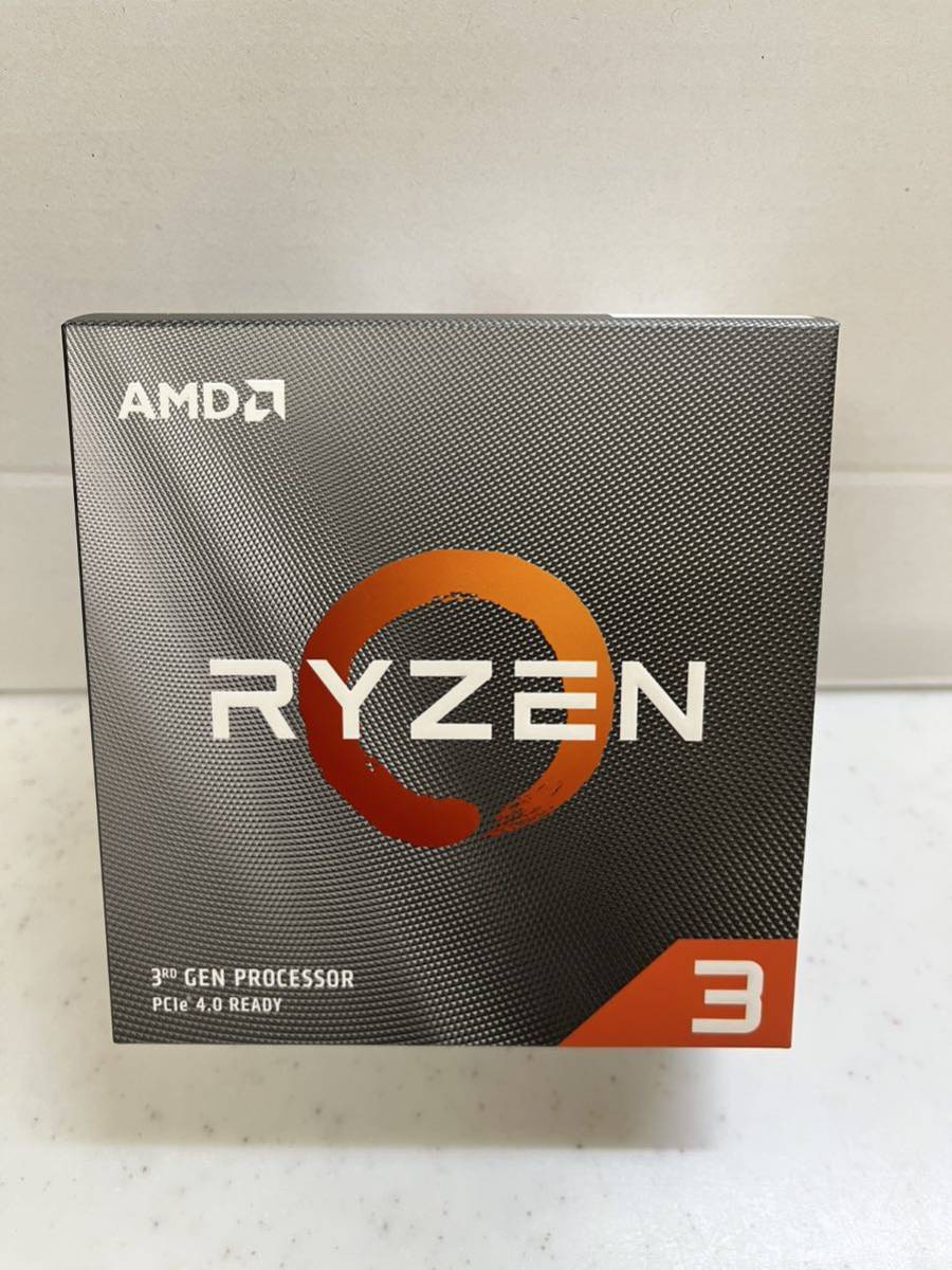 ☆　AMD　Ryzen　3 3300X 新品・未開封 (約2か月のメーカー保証あり）　　☆_画像1