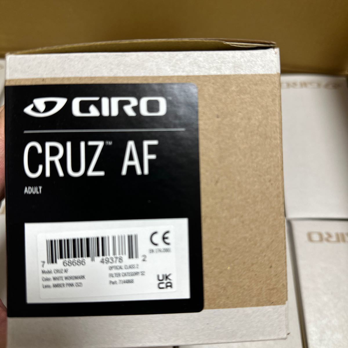 ゴーグル ジロ GIRO クルーズ CRUZ 7144868 WHITE WORDMARK(Amber Pink) [スキー ゴーグル 眼鏡対応]スノーボード スキー 、