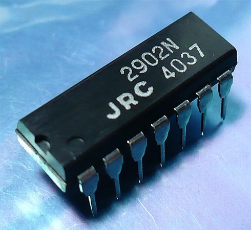 JRC NJM2902N (単電源用オペアンプ/4回路) [8個組](a)_画像1