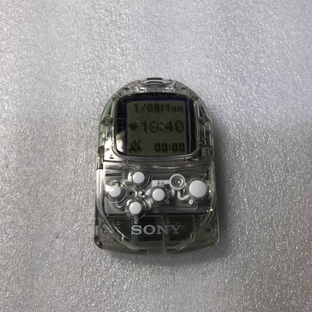 Sony PocketStation SCPH-4000　クリスタル_画像1