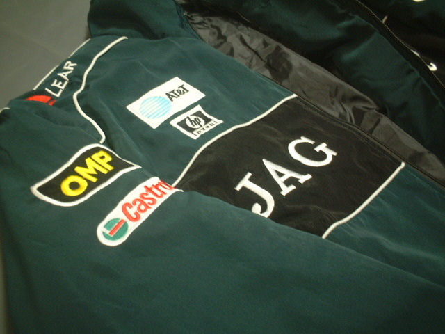 * stock one . sale. * free shipping * worth seeing *Jaguar*Racing* Jaguar * racing. * stylish * jacket *M* new goods * super special price *