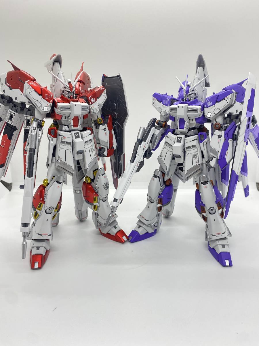 レビュー高評価の商品！ RG Hi-νガンダム 全塗装完成品 2体セット 完成