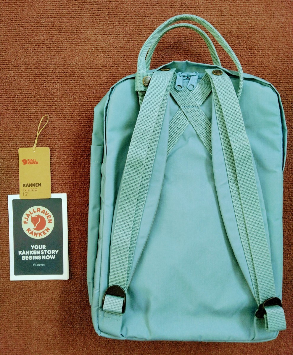 FJALLRAVEN　Kanken Laptop 15　フェールラーベン　カンケン　ラップトップ　デイパック　バックパック　リュック　スカイブルー　新品_画像5