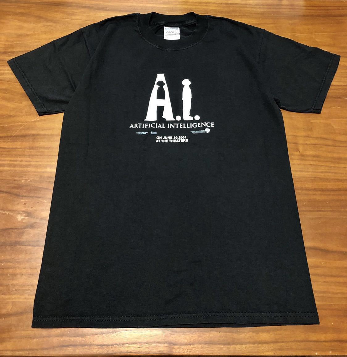 ヤフオク! - 00s ビンテージ 映画 AI プロモ Tシャツ Mサイズ