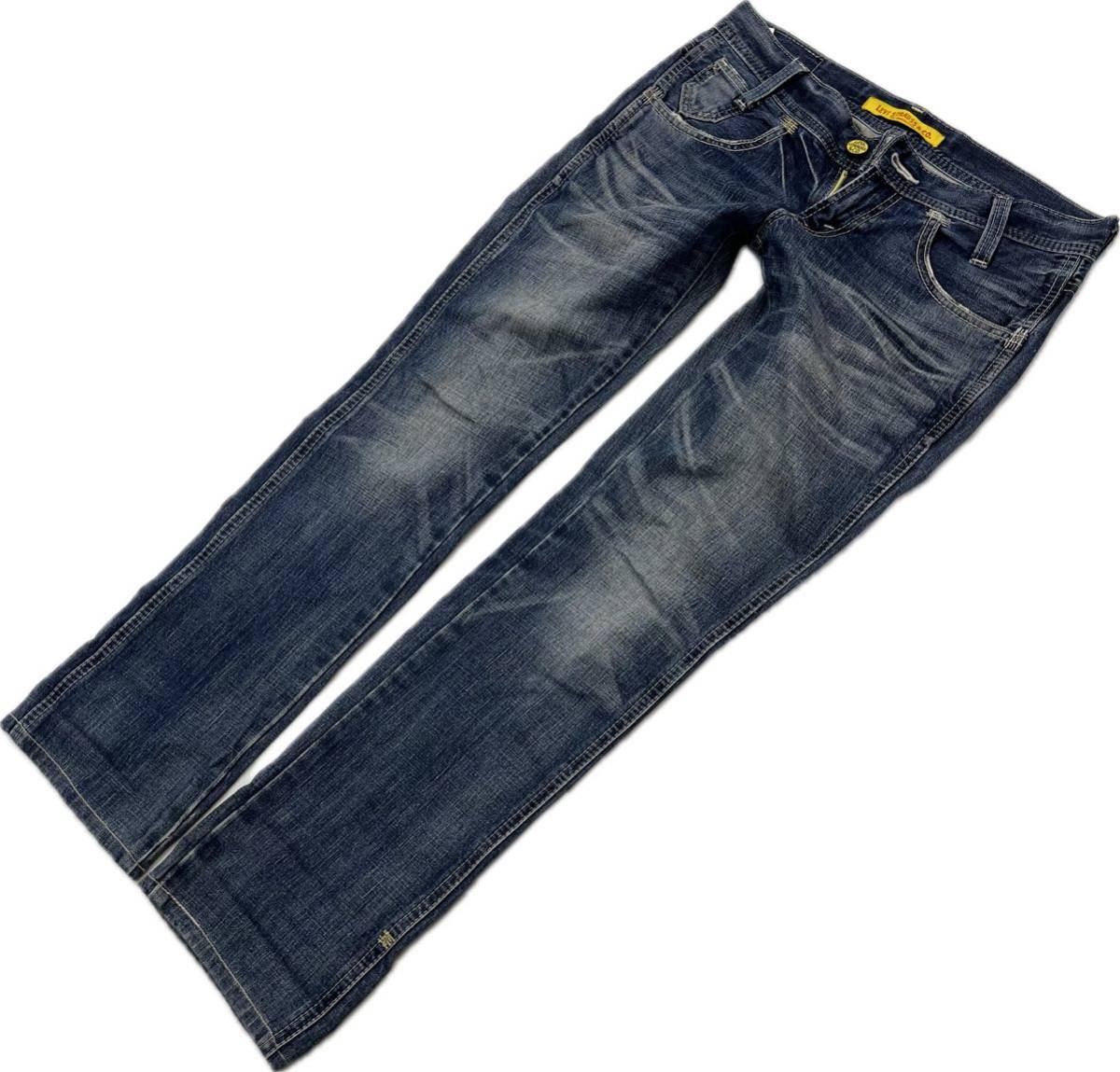 Levi\'s * RE602-0002 природа . цвет .. чувство * Denim брюки индиго джинсы W30 женский через год casual популярный стандартный Levi's #Ja7116