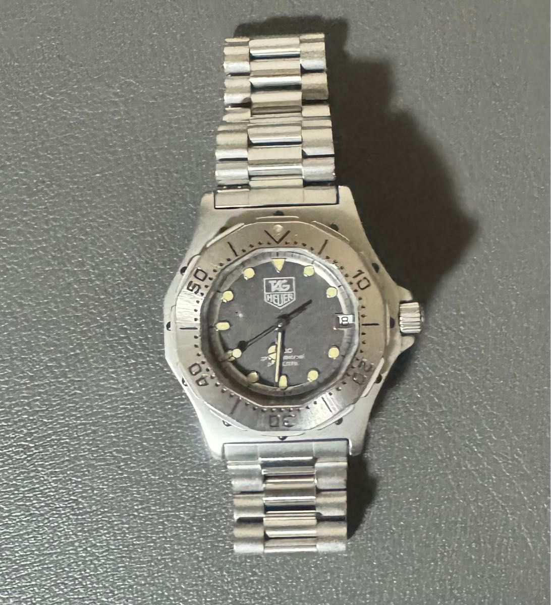 美品】TAG HEUER タグホイヤープロフェッショナル3000 932 213 美品】TAG HEUER タグホイヤープロフェッショナル3000 932 213