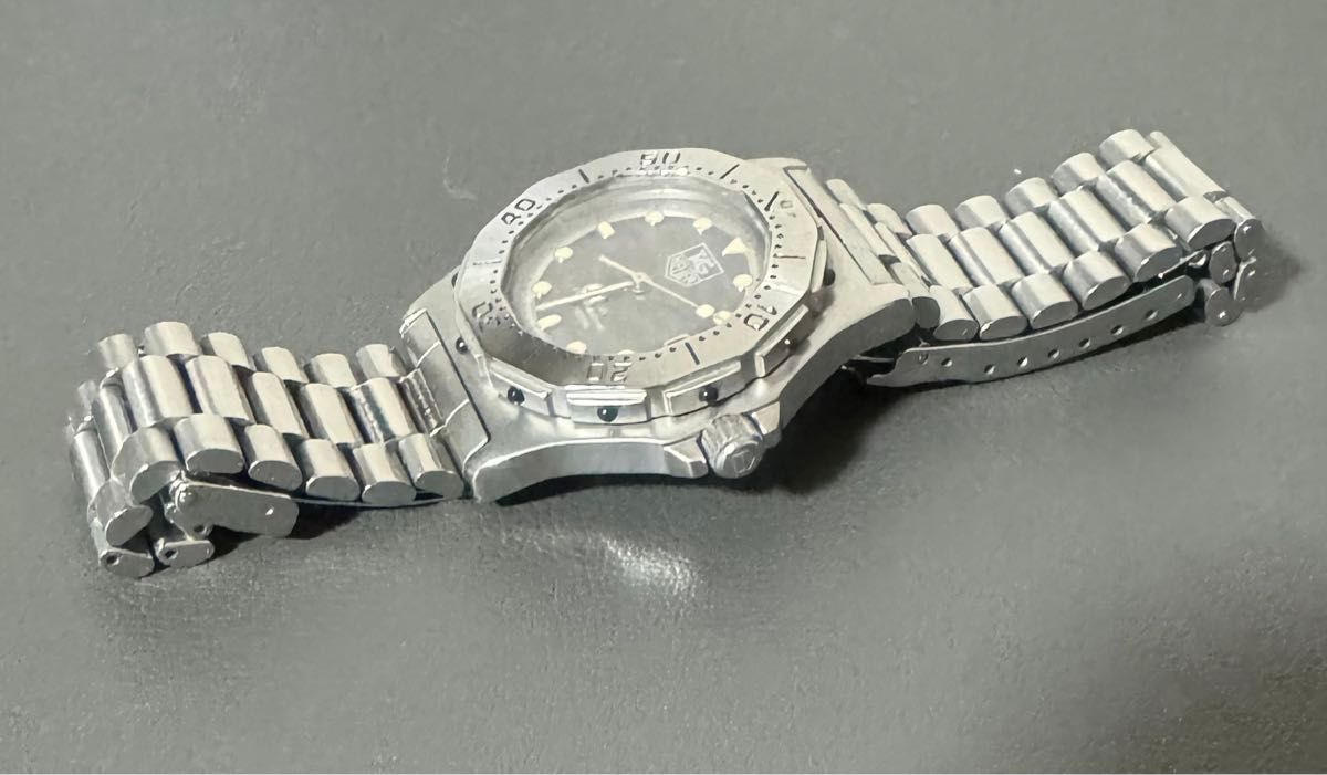 美品】TAG HEUER タグホイヤープロフェッショナル3000 932 213 美品】TAG HEUER タグホイヤープロフェッショナル3000 932 213