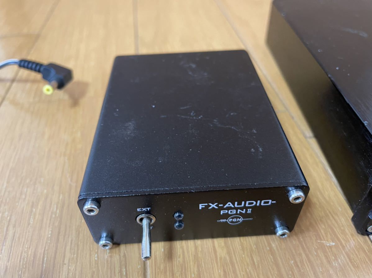 FX-AUDIO ヘッドホンアンプ DAC-X6J PGN ２台　セット　まとめて　ジャンク_画像5