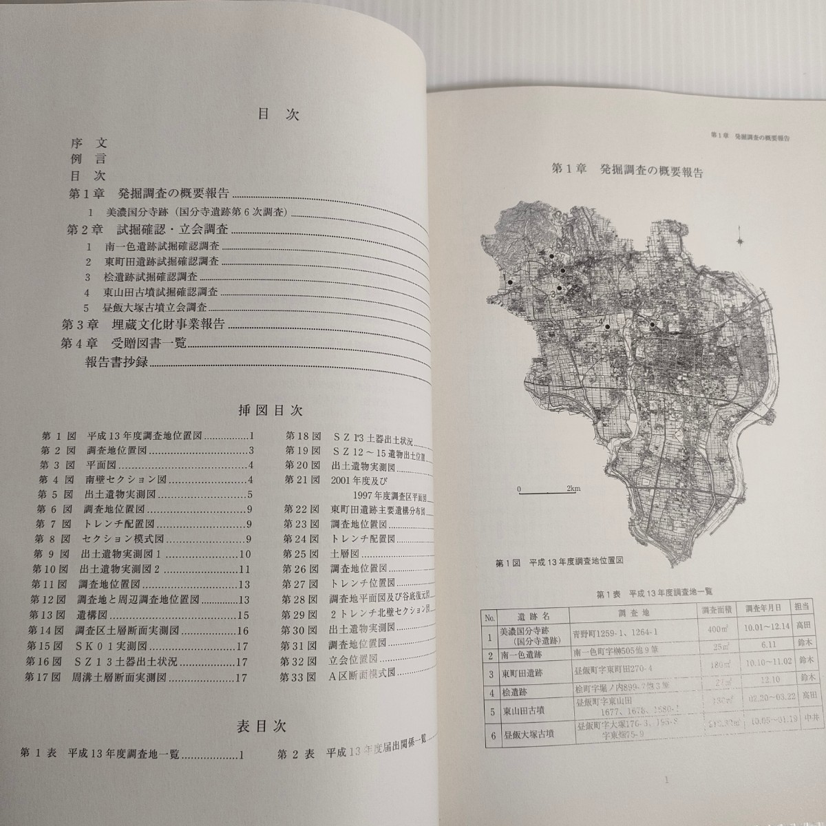 83 大垣市埋蔵文化財調査概要 平成13年度 教育委員会_画像2