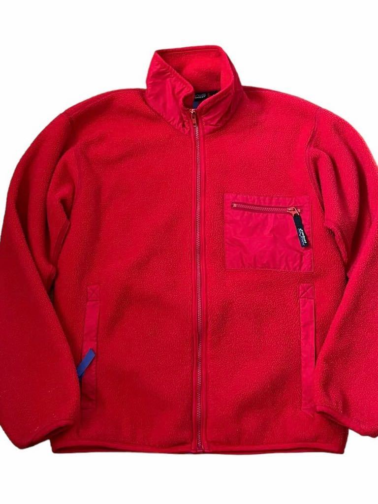 ★★★vintage us製 patagonia パタゴニア レトロフリースジャケット S 赤★★★_画像1